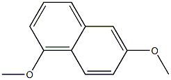 1,6-DIMETHOXYNAPTHALENE Structure