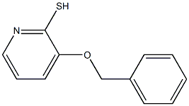 2-MERCAPTO-3-BENZYLOXYPYRIDINE Structure