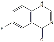 6-FLUOROQUINAZOLIN-4(1H)-ONE 구조식 이미지