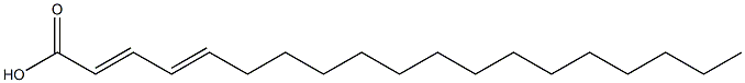 nonadecadienoic acid Structure