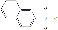 2-NAPHTHALENE SULFONYL CHLORIDE 97% 구조식 이미지