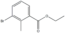 3-BROMO-2-METHYLBENZOIC ACID ETHYL ESTER Structure