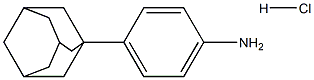 1-(4-AMINOPHENYL)ADAMANTANE Hydrochloride Structure