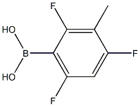 2,4,6-TRIFLUOROMETHYLPHENYLBORONIC ACID Structure