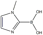 1-METHYLIMIDAZOLE-2-BORONIC ACID Structure