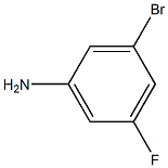 3-BROMO-5-FLUOROANILINE 구조식 이미지