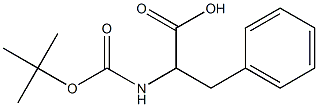 2-[(TERT-BUTOXYCARBONYL)AMINO]-3-PHENYLPROPANOIC ACID Structure