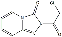 2-(CHLOROACETYL)[1,2,4]TRIAZOLO[4,3-A]PYRIDIN-3(2H)-ONE 구조식 이미지