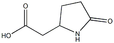 (5-OXOPYRROLIDIN-2-YL)ACETIC ACID Structure