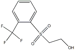 2-TRIFLUOROMETHYLPHENYLSULFONYLETHANOL 98% Structure