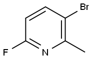 5-BROMO-2-FLUORO-6-PICOLINE,98% 구조식 이미지
