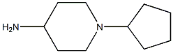 1-CYCLOPENTYLPIPERIDIN-4-AMINE Structure