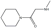 2-METHYLAMINO-1-PIPERIDIN-1-YL-ETHANONE 98% Structure