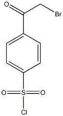 4-(2-BROMOACETYL)BENZENESULFONYL CHLORIDE 96% Structure