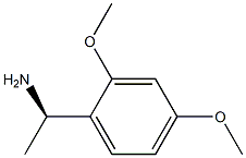 (1R)-1-(2,4-DIMETHOXYPHENYL)ETHANAMINE 구조식 이미지