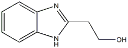 2-(1H-BENZIMIDAZOL-2-YL)ETHANOL 구조식 이미지