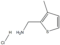 (3-METHYLTHIEN-2-YL)METHYLAMINE HYDROCHLORIDE 구조식 이미지