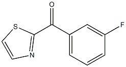 2-(3-FLUOROBENZOYL)THIAZOLE 95% Structure