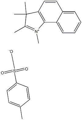 1,2,3,3-TETRAMETHYL-3H-BENZO[G]INDOLIUM 4-METHYLBENZENESULFONATE 구조식 이미지