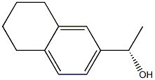 (1S)-1-(5,6,7,8-TETRAHYDRONAPHTHALEN-2-YL)ETHANOL 구조식 이미지