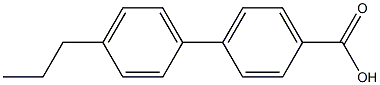 4-(4-N-PROPYLPHENYL)BENZOIC ACID 97% Structure