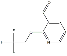 2-(2,2,2-TRIFLUOROETHOXY)PYRIDINE-3-CARBOXALDEHYDE Structure