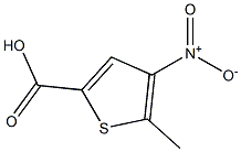 5-METHYL-4-NITROTHIOPHENE-2-CARBOXYLIC ACID 구조식 이미지