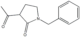 3-ACETYL-1-BENZYL PYRROLIDINE-2-ONE 구조식 이미지