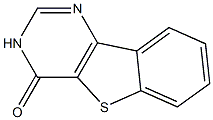 3H-BENZO[4,5]THIENO[3,2-D]PYRIMIDIN-4-ONE 94% 구조식 이미지