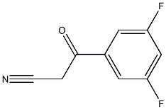 3,5-DIFLUOROBENZOYLACETONITRILE 96% Structure