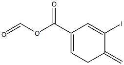 3-IODO-4-METHYLENOXYMETHYL BENZOIC ACID Structure