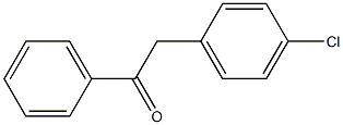 2-(4-CHLOROPHENYL)ACETOPHENONE 97% Structure