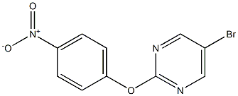 5-BROMO-2-(4-NITROPHENOXY)PYRIMIDINE, 95+% 구조식 이미지