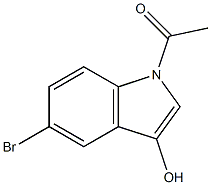 1-ACETYL-5-BROMOINDOLE-3-OL 95% (HPLC) 구조식 이미지