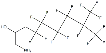 1-Amino-4,4,5,5,6,6,7,7,8,9,9,9-dodecafluoro-8-trifluoromethyl-nonan-2-ol Structure