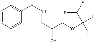 1-Benzylamino-3-(1,1,2,2-tetrafluoro-ethoxy)-propan-2-ol 구조식 이미지