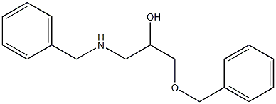 1-Benzylamino-3-benzyloxy-propan-2-ol 구조식 이미지