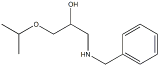 1-Benzylamino-3-isopropoxy-propan-2-ol 구조식 이미지