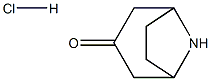 8-Azabicyclo[3.2.1]octan-3-one HCl Structure