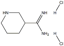 Piperidine-3-carboxamidine 2HCl 구조식 이미지