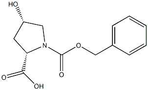 1-CBZ-CIS-4-HYDROXY-L-PROLINE Structure