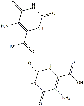5-AMINOOROTIC ACID/5-AMINO-1,2,3,4-TETRAHYDRO-2,4-DIOXO-6-PYRIMIDINECARBOXYLIC ACID Structure