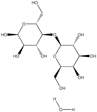 D(+)-LACTOSE MONOHYDRATE MOLECULAR BIOLOGY GRADE 구조식 이미지