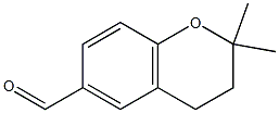 2,2-DIMETHYLCHROMAN-6-CARBOXALDEHYDE 구조식 이미지