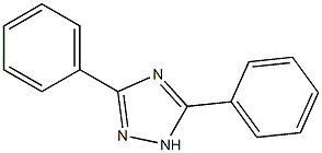 3,5-DIPHENYL-1,2,4-TRIAZOLE 구조식 이미지