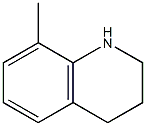 1,2,3,4-TETRAHYDRO-8-METHYLQUINOLINE 구조식 이미지