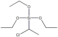 1-CHLOROETHYLTRIETHOXYSILANE Structure