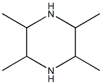 2,3,5,6-TETRAMETHYLPIPERAZINE 구조식 이미지