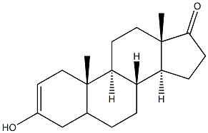 3-BETA-HYDROXYANDROSTEN-17B-ONE Structure