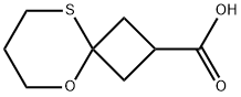 5-Oxa-9-thia-spiro[3.5]nonane-2-carboxylic acid
 구조식 이미지